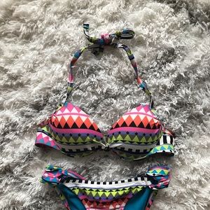 Colourful Bikini Top